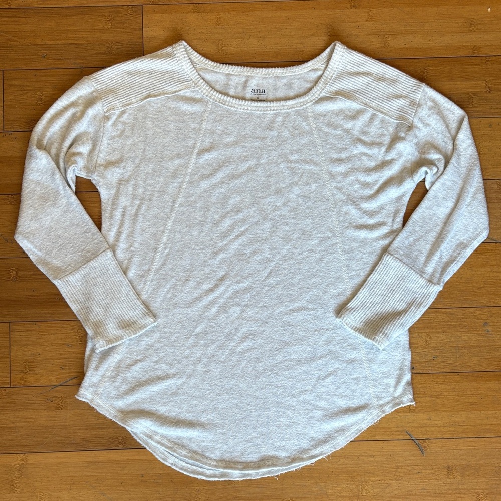 Light Grey Long Sweater - S